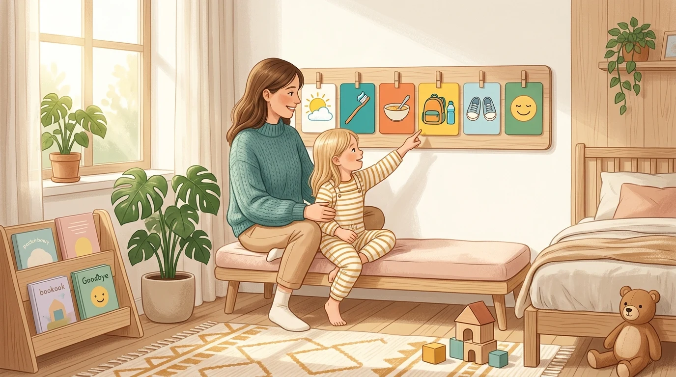 Parent Guided Visual Morning Routine for Children